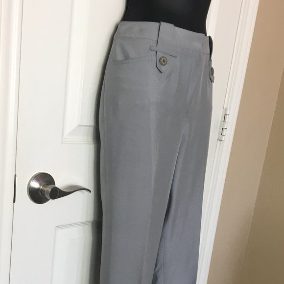 Carlisle Silk Straight Leg Pant - Picture 4 of 10